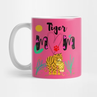 Tiger Mom | Shabby Chic Srcibble Scrabble Mug